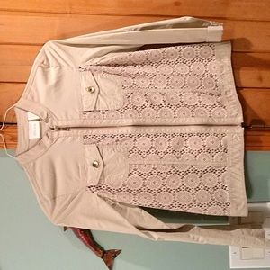 Beige jacket